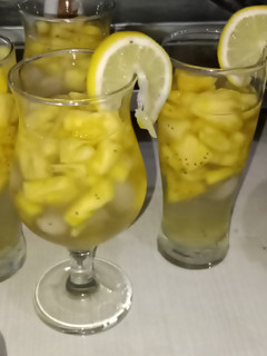 Foto resep Es setup nanas
