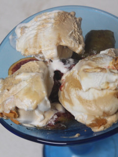 Una foto de Copa de higos con helado
