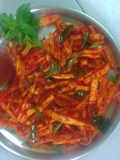 பொட்டேட்டோ ஃபிங்கர் ஃப்ரை (Potato finger fry recipe in tamil) செய்முறை முக்கிய புகைப்படம்