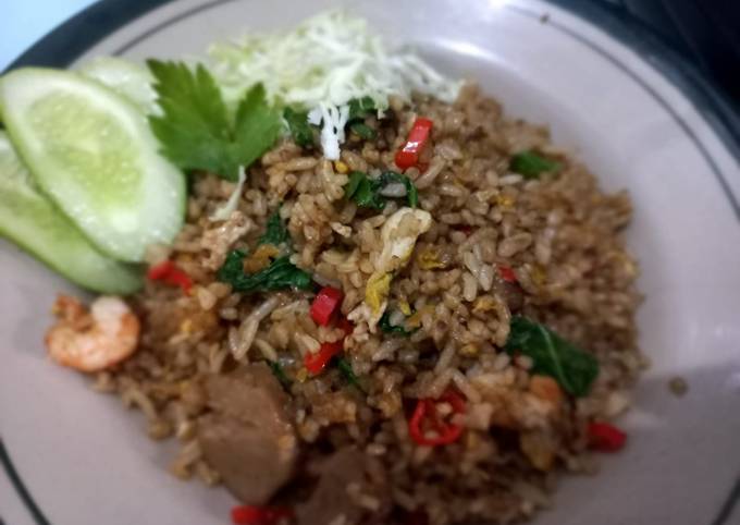 Recipe: Yummy Nasi goreng expres no ribet