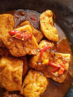 Foto resep Semur tahu manis pedas