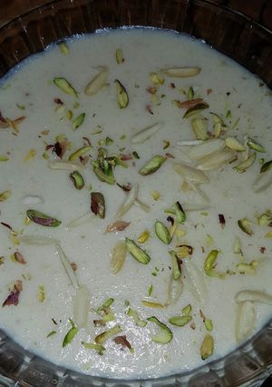 A picture of Rice Kheer.