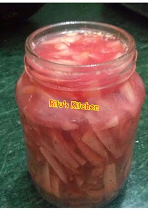 A picture of Ginger Pickle #winterdishes.