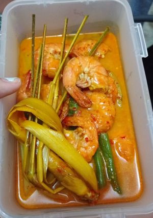 Foto resep Udang Gulai Fiber Creme