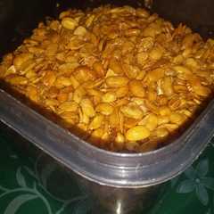 A picture of Goreng kacang kedele.