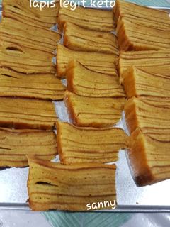 Foto resep Lapis legit keto