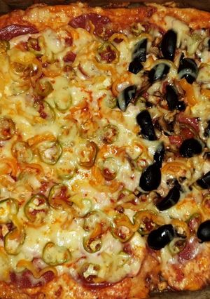 O poză a rețetei Pizza rapidă🍕-fără dospire.