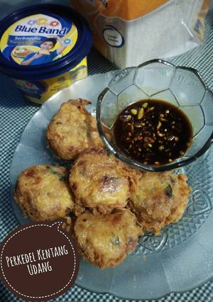 Foto resep Perkedel kentang udang
