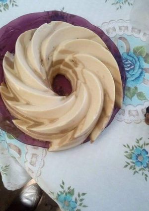 Una foto de Gelatina de Tres leches + Nutella y café