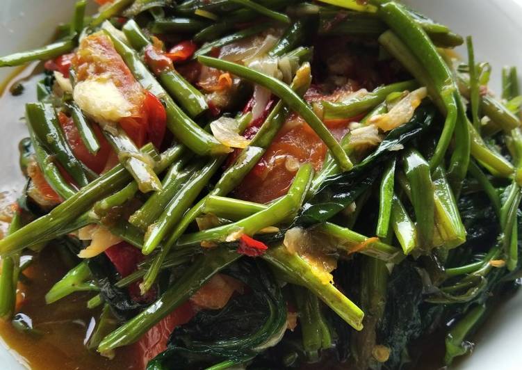 Resep Kangkung Balacan Pedes Nampoll…CHECK..😊 yang Menggugah Selera