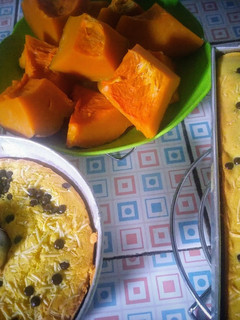Foto resep Pumpkin Cake (Bolu Labu Cerme)