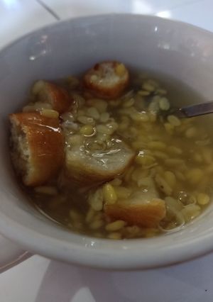 Foto resep Luk Theu San / Bubur Gunting
