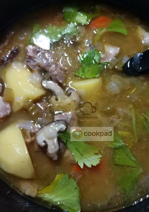 Gambar Stu/Stew Kambing Pressure Cooker