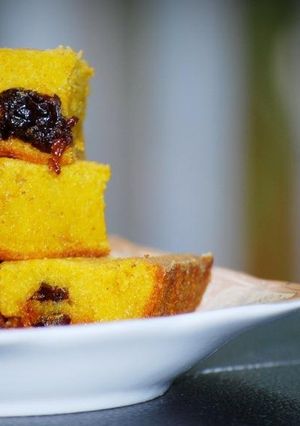 Foto resep Pumpkin Cake with Raisin ala Ma'Boen 😊