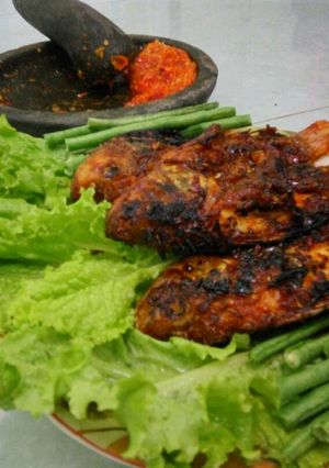 Foto resep Ikan nila bakar pedas manis
