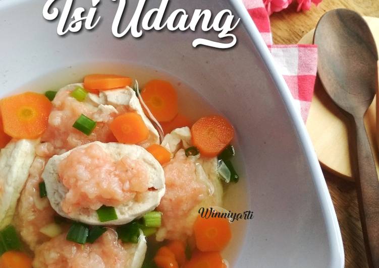 Sup Tahu Isi Udang