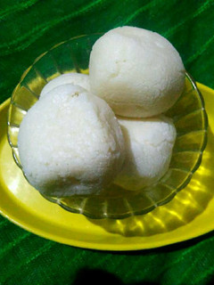 A picture of Rasgulla.
