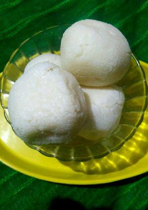 A picture of Rasgulla.