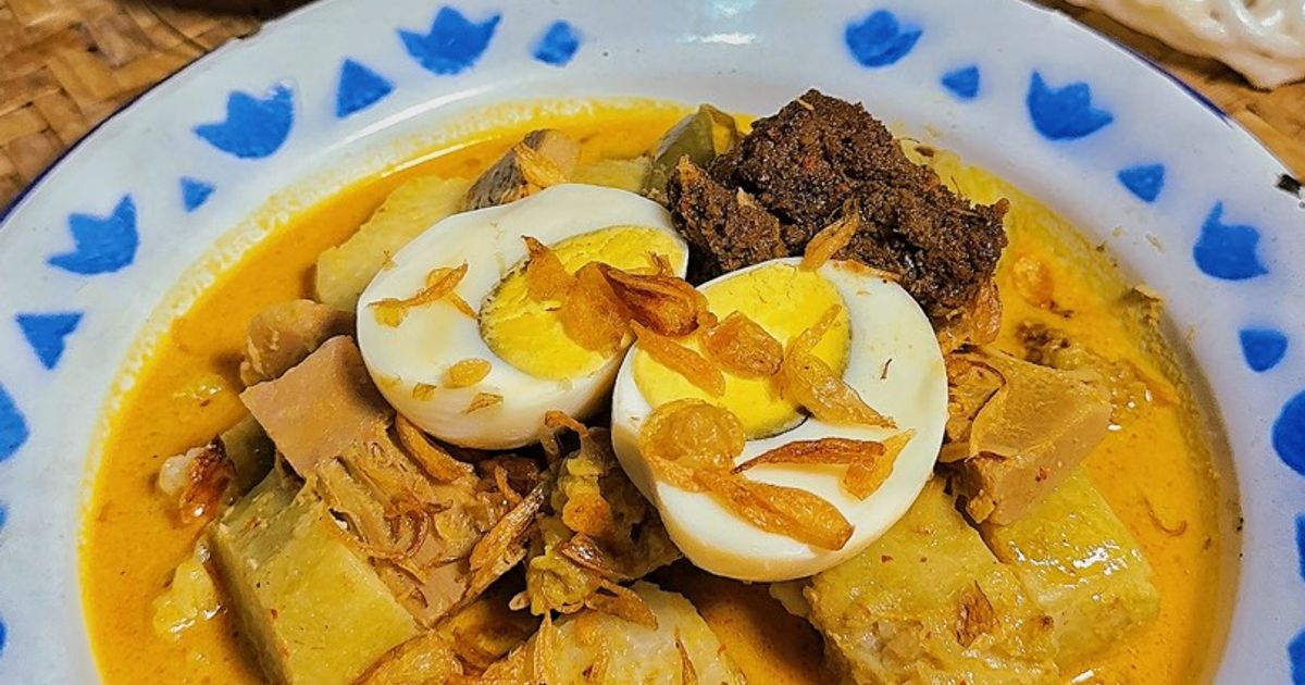 Sayur Ketupat Ala Bundadari
