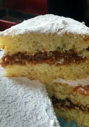 Una foto de Torta de naranja y Coco