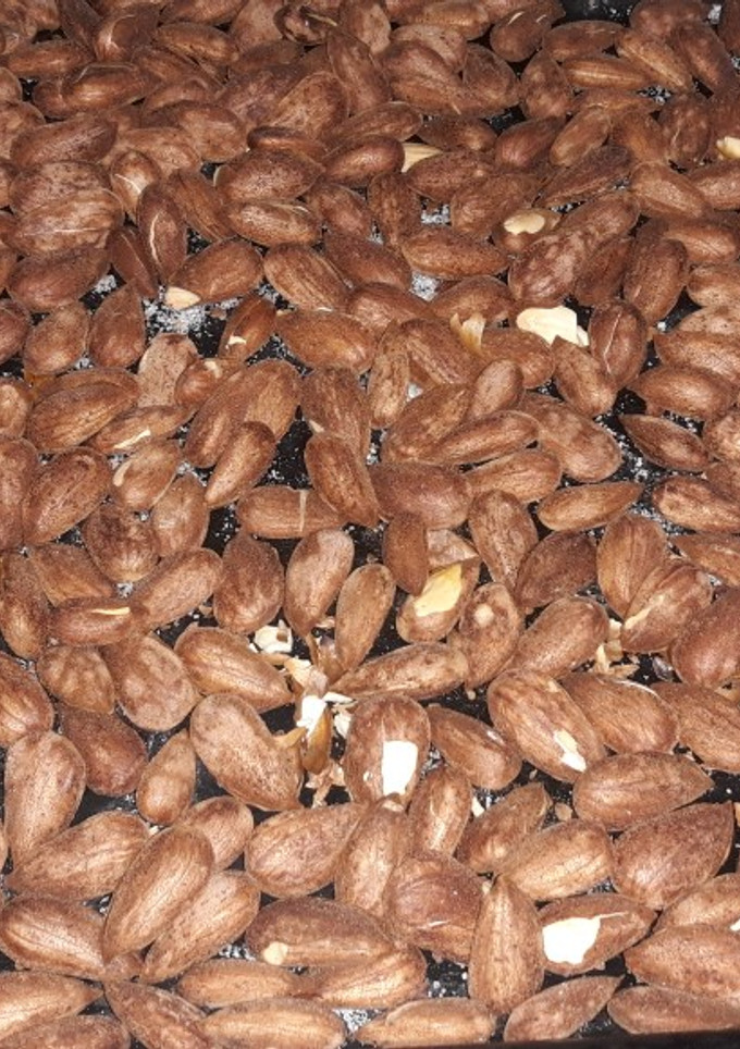 Una foto de Almendras tostadas