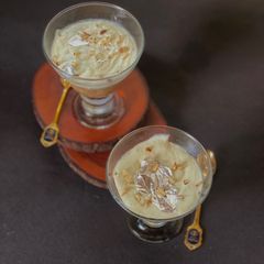A picture of No bake Shrikhand Tart.