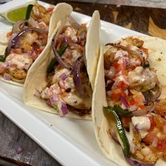 A picture of Southwestern Shrimp Tacos.