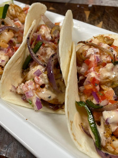 A picture of Southwestern Shrimp Tacos.