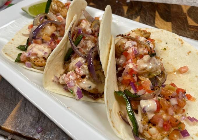 Southwestern Shrimp Tacos