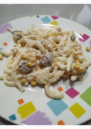 Foto di Strozzapreti con sugo di mais e salsiccia