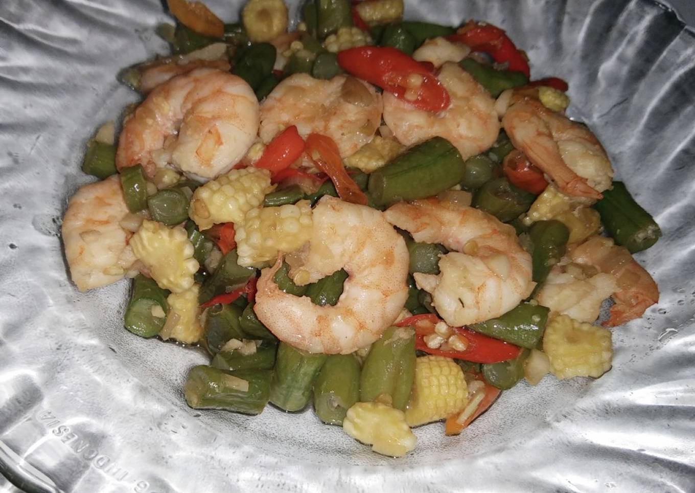 Cara Gampang Membuat Tumis buncis, janten(jagung muda), dan udang Anti
Gagal