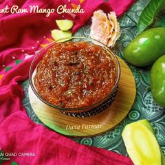 A picture of Instant Raw Mango Chunda (Gujarati Style).