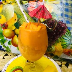 A picture of Mango tango drink 🥤.