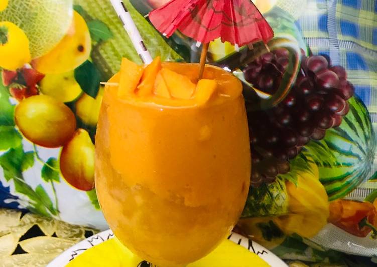 Step-by-Step Guide to Make Homemade Mango tango drink 🥤