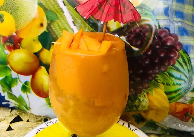 Mango Tango Drink 🥤 Recipe By Meerab Rais Cookpad 6035