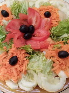 صورة لوصفة سلاطة خفيفة🥬🥗