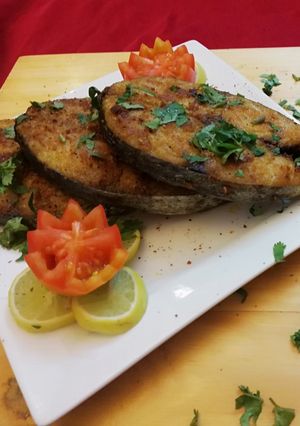 A picture of Masala fried fish.