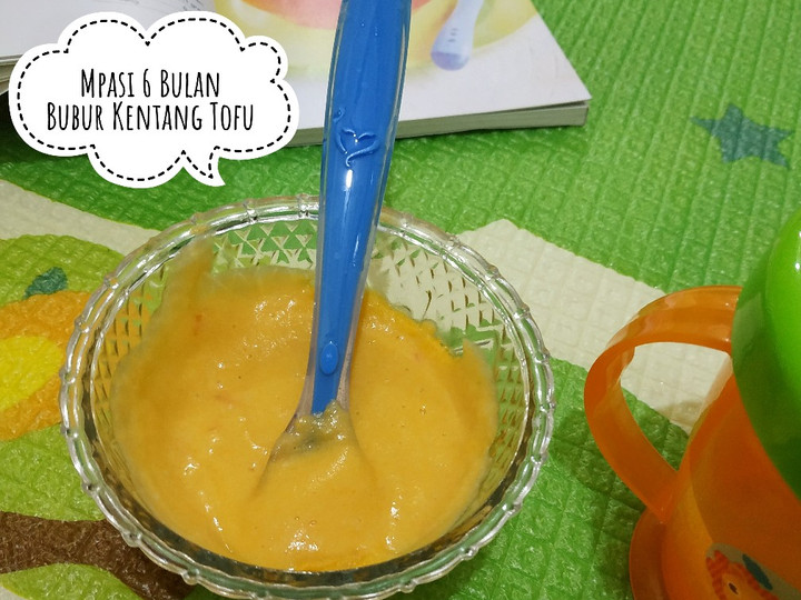 Resep Bubur Kentang Tofu (mpasi menu lengkap 6 bulan) Anti Gagal