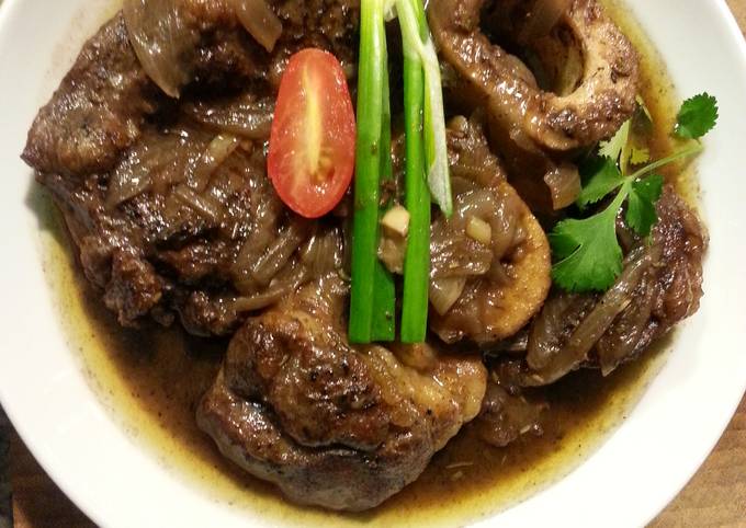 Beef Shanks in Herbs Spices and Wine Recipe by chefluciano - Cookpad