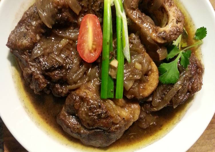 Recipe of Perfect Beef Shanks in Herbs Spices and Wine