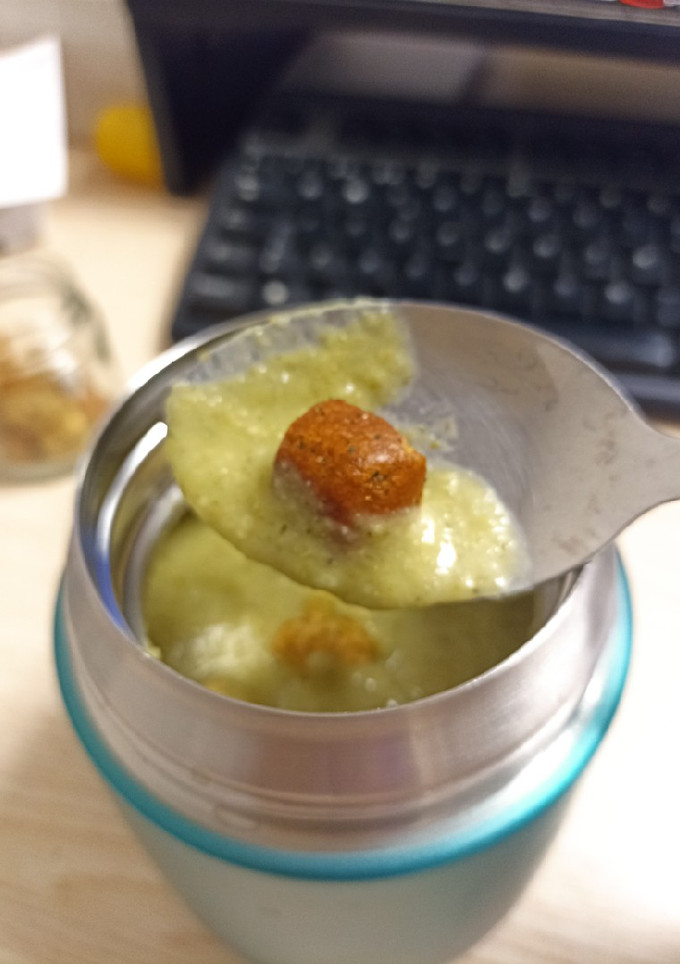 Una foto de Crema de brócoli