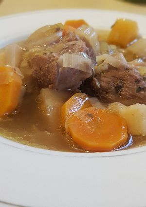 A picture of Ouma's winter soup.