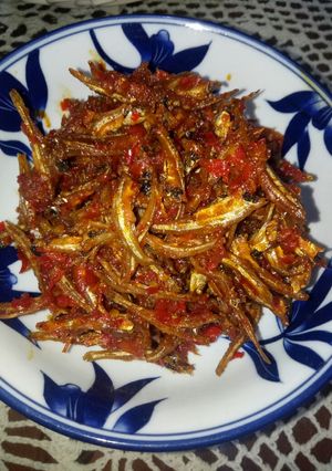 Foto resep Sambal teri terasi