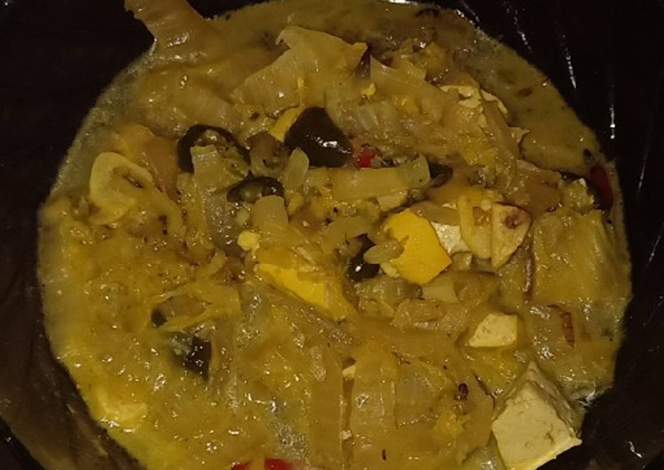 Lodeh Tahu Sawi Putih