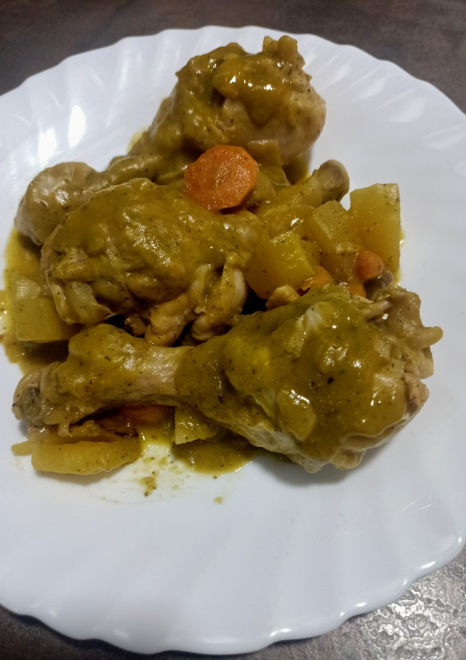 Una foto de Jamoncitos en salsa verde