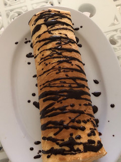 Una foto de Brazo de gitano de chocolate