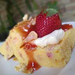 Una foto de Postre saludable de polenta.👩🏼‍🍳😃👌🏻
