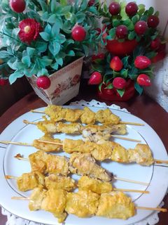 عکسی از دستور جوجه کباب زعفرانی ماهیتابه ای