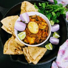 A picture of Mushroom Masala.