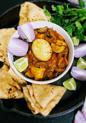 A picture of Mushroom Masala.